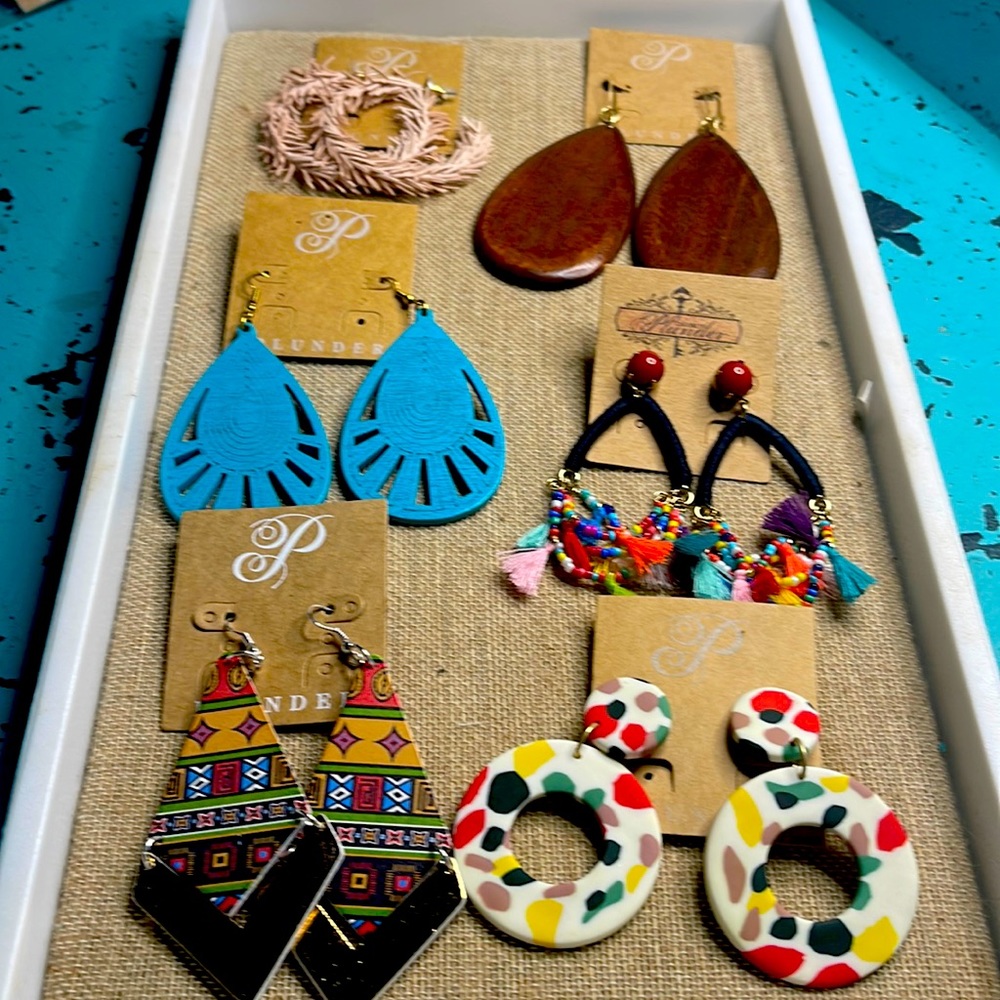 Plunder Design Earring Bundle Set of 6
